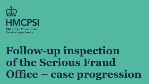 Follow-up inspection of the Serious Fraud Office – case progression