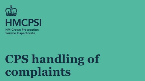 CPS Handling of complaints