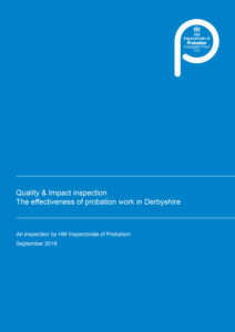 Quality & Impact inspection the effectiveness of probation work in Derbyshire